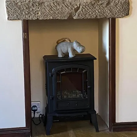 Oak Tree Nestled In The Hills Of The District And Yorkshire Dales
